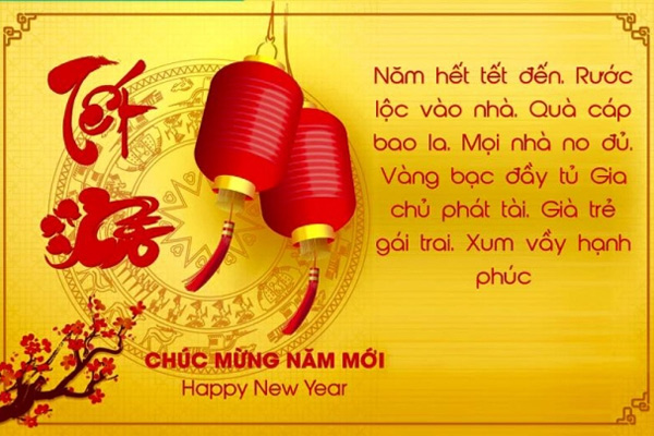 lời chúc cuối năm cho khách hàng