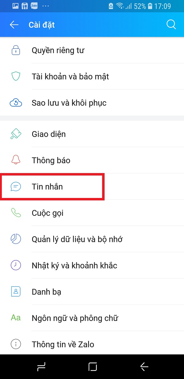 Cách xuống dòng trong zalo điện thoại Iphone