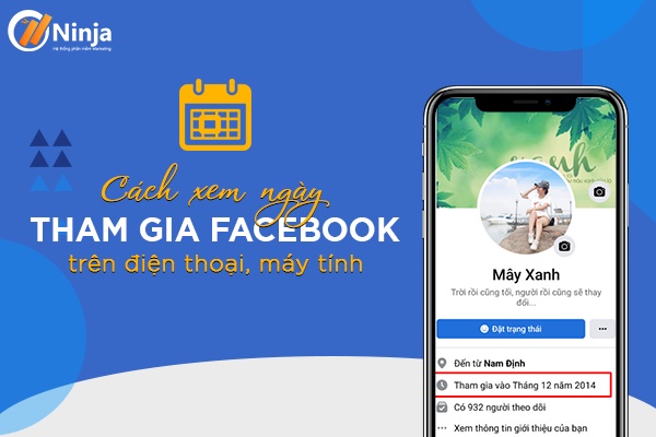 Xem ngày tham gia facebook của người khác 