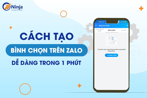 cách tạo bình chọn trên zalo máy tính