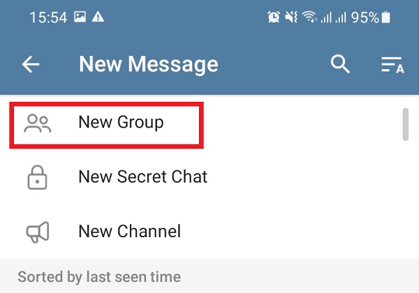 cách tạo nhóm telegram