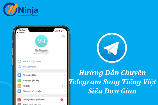 chuyển telegram sang tiếng việt