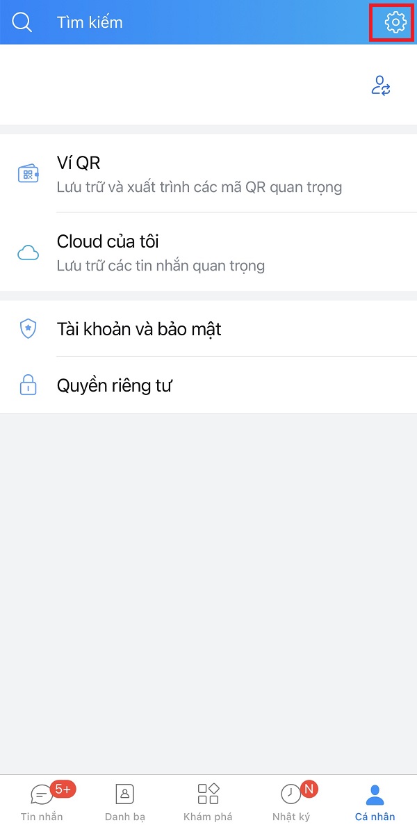 cách sao lưu tin nhắn zalo trên iphone