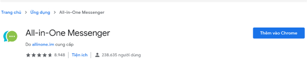 Tải extension All-in-One Messenger về máy tính