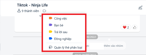 Chọn phân loại