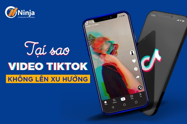 Video tiktok không lên xu hướng 