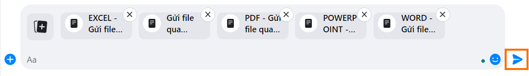 cách gửi file pdf qua messenger bằng máy tính