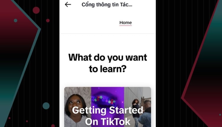 Kích hoạt tài khoản nhận tiền tiktok