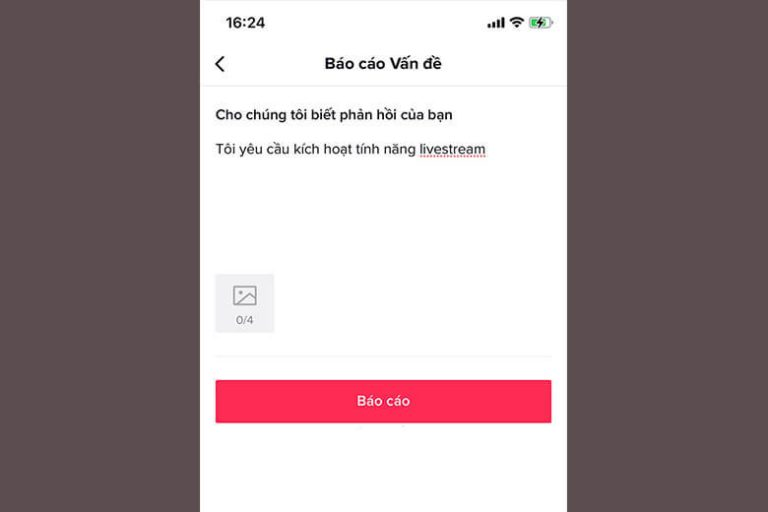 Gửi báo cáo